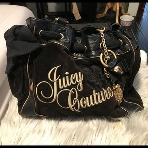 Vintage authentic juicy couture bag purse EUCblack